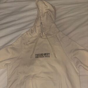 Like New Taylor Swift The Eras Tour 2023 Cream Hoodie